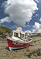 'Low tide at Port Isaac, Cornwall - No 2' - click here to see an enlargement of this landscape photograph