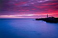 'Portland lighthouse - red sky' - click here to see an enlargement of this landscape photograph